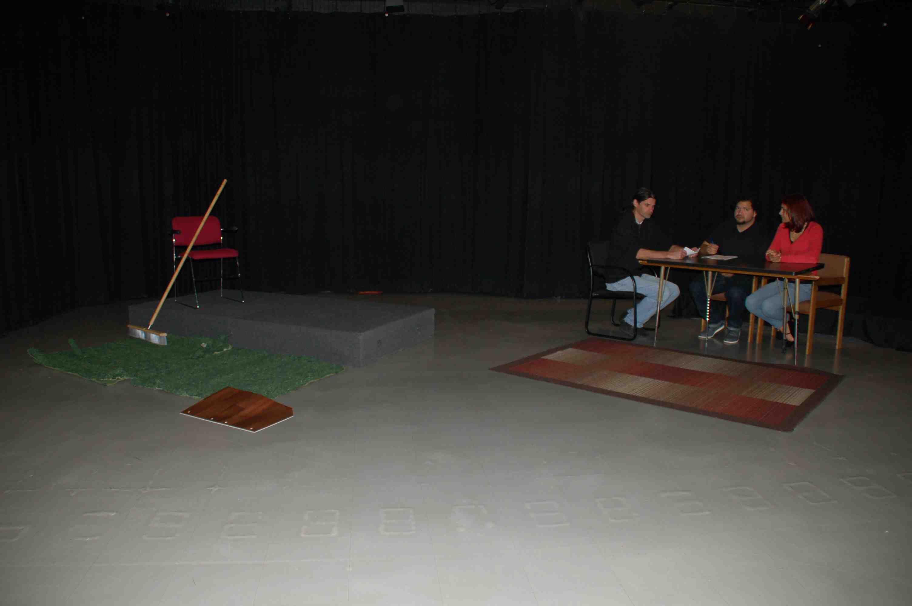 Bank and Porch from Act 1, Scene 1